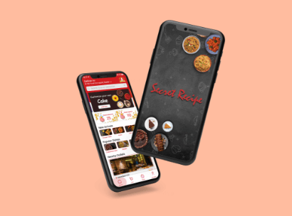 A smartphone screen showing a clean, intuitive mobile application.