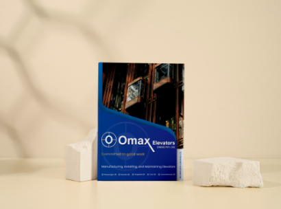 A clean, B2B marketing website homepage.