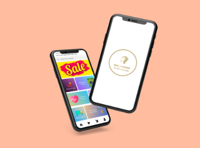 A smartphone screen showing a clean, intuitive mobile application.